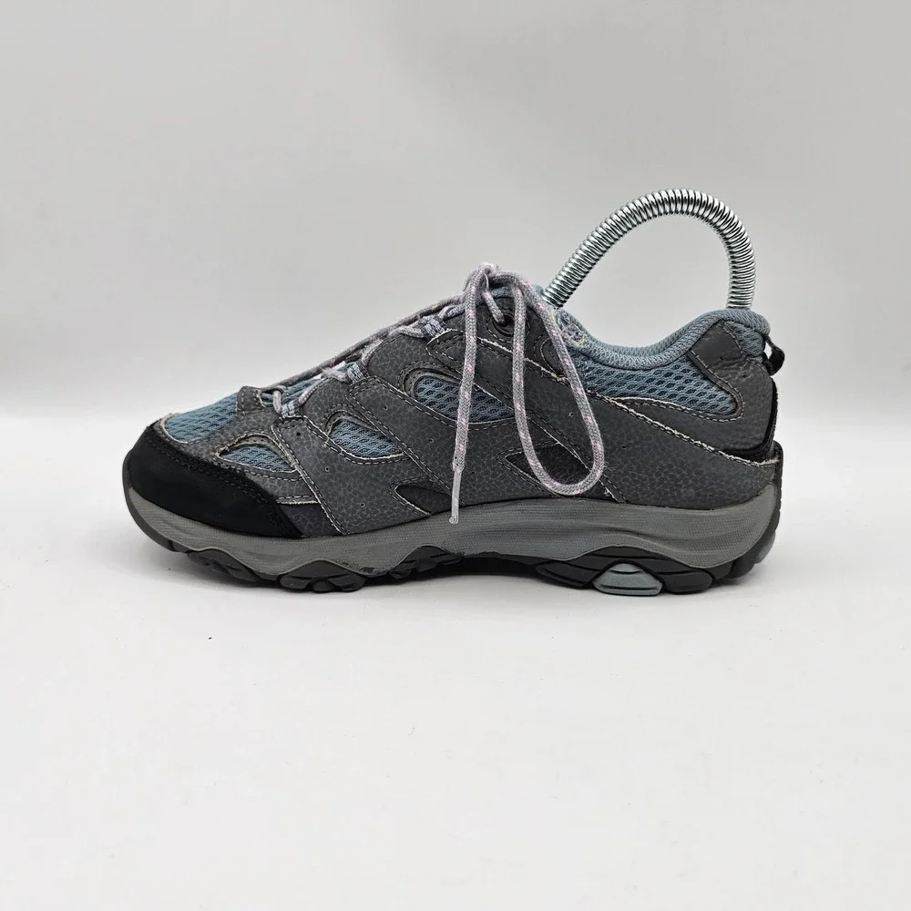 Merrell Waterproof Shoes Womens Size‎ 5 Gray Blue Athletic Hiking Trail Comfort